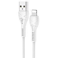 Кабель USB HOCO X37 Cool USB - Lightning, 2.4А, 1 м, белый