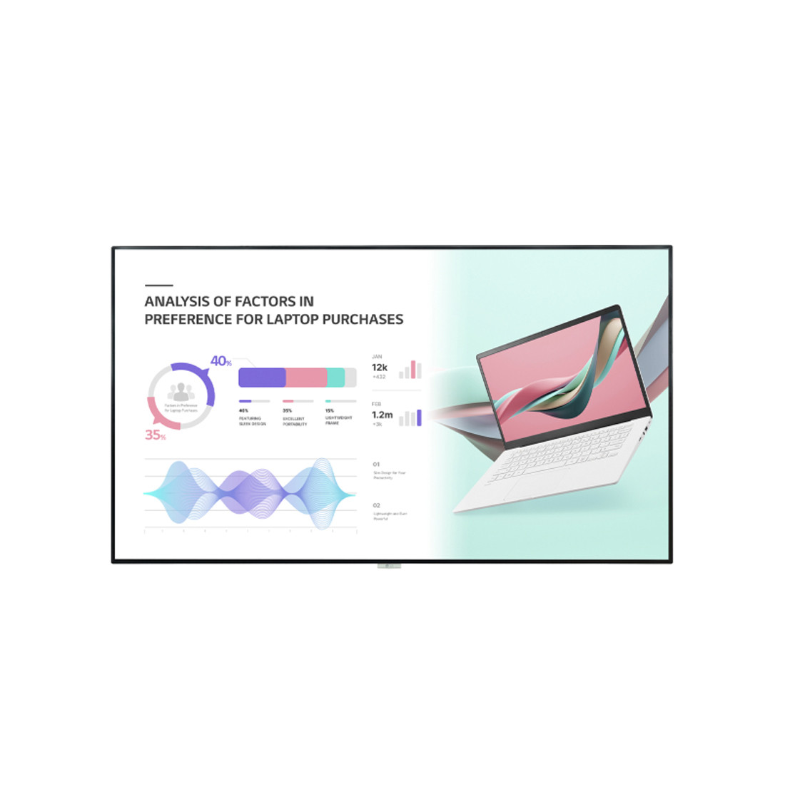 Профессиональный дисплей LG 75UH5J-M, фото 1