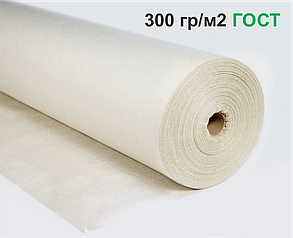 Ине тесетін геотекстиль (дорнит), 300 г/м2, 1,5 х50 м (75 м2) МЕМСТ
