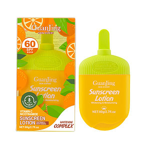 Vitamin C GUANJING SPF 60 негізіндегі күннен қорғайтын ылғалдандырғыш лосьон