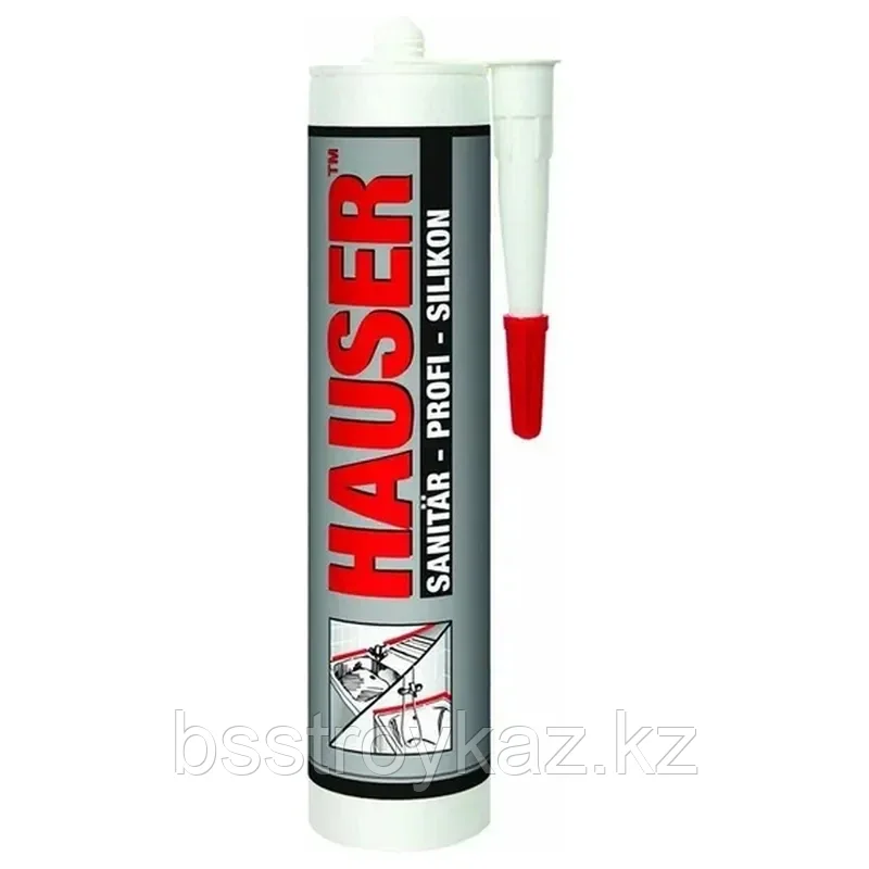 Силикон санитарный HAUSER 260мл бесцветный ICN2339020