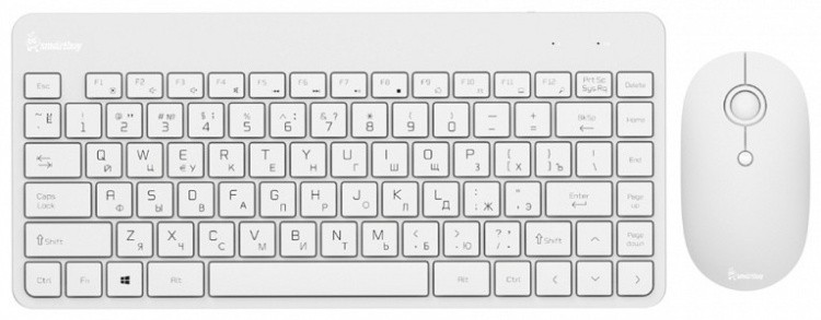 Комплект клавиатура + мышь Smartbuy SBC-220349AG-W
