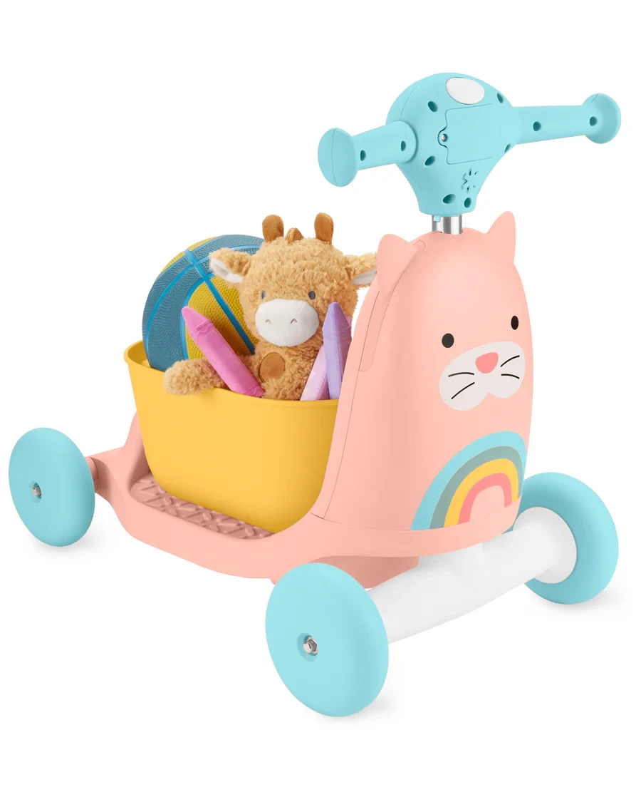 Детский самокат 3в1 Skip hop Кошка 1+