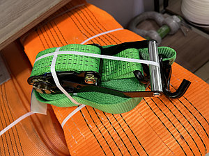 Ремень стяжной 50мм х 10.0м. 5.0т EN12195-2 (SF3:1) в Атырау, Актау