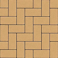 Брусчатка желтая 60*200*100 мм