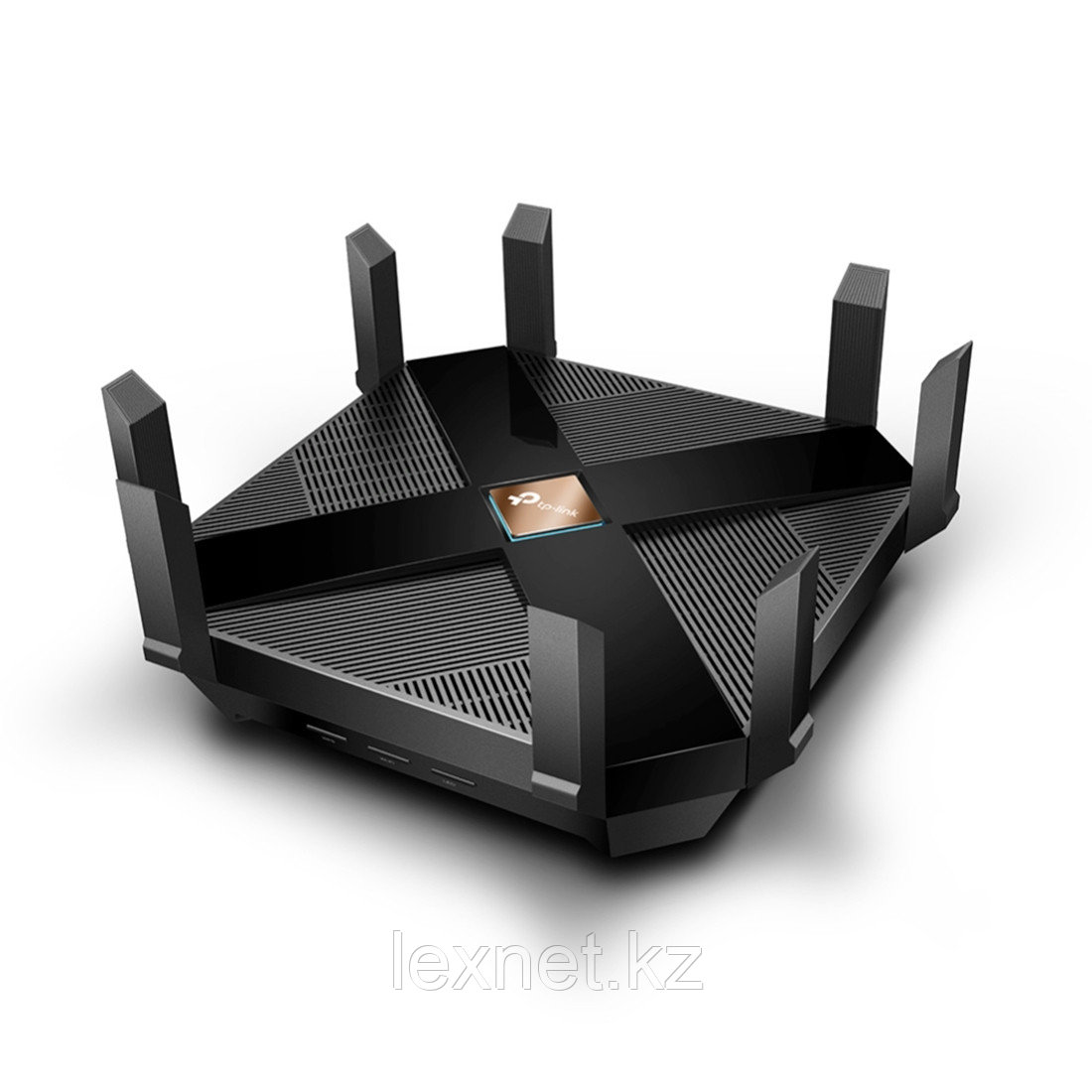 Маршрутизатор, TP-LINK, Archer AX6000, Wi-Fi 6, 802.11ax/ac/n/a 5 ГГц, 802.11ax/n/b/g 2,4 ГГц, 44 MU-MIMO. 1 порт WAN 2,5 Гбит/с.