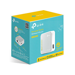 Маршрутизатор 3G/4G Портативный , TP-Link, TL-MR3020, 1 порт WAN/LAN 10/100 Мбит/с, 802.11b/g/n порт USB 2.0 для модемов 3G/4G, по, фото 4