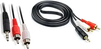 Кабель соединительный JIANYO YO3515 3xRCA (M) - 2xRCA (M)