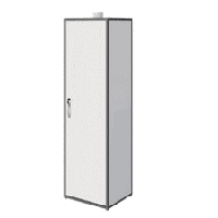 Шкаф 1-но створчатый, Металлический, для хранения химреактивов