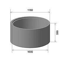 Стеновые кольца КС 10-6