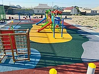 Тартановое покрытие для детской площадки