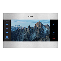 Slinex SL-10MHD цвет серебро + черный.10" Домофон с программной детекцией движения и функцией памяти