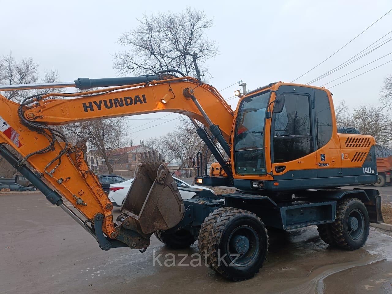Аренда экскаватора Hyundai 140W