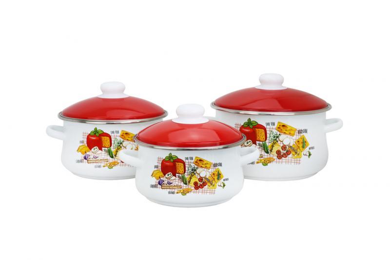 Набор "Сыры" белый-7-335/6 Эмаль Магнитогорск, фото 1