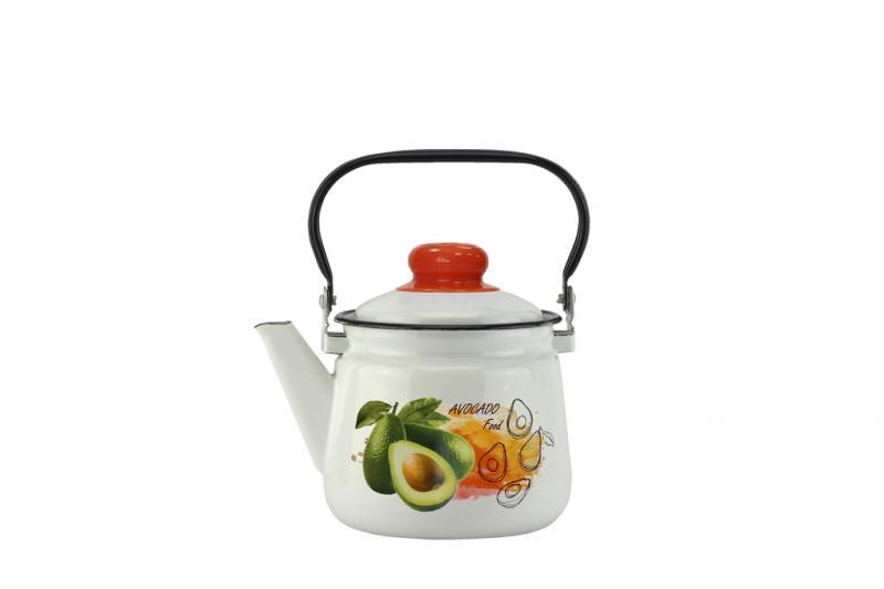 Чайник 1,5 литра "Авокадо" Эмаль Магнитогорск, фото 1