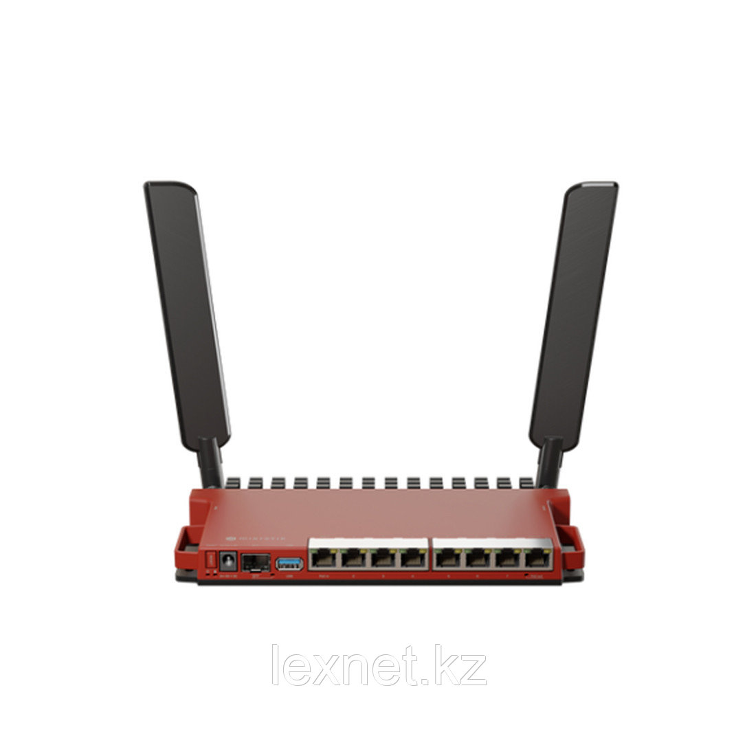 Маршрутизатор, MikroTik, L009UiGS-2HaxD-IN, 8 x Gbit LAN, 1 x 2.5 Gbit SFP port, 802.11b/g/n/ax, AX600, USB, PoE-out Ether8 Passiv