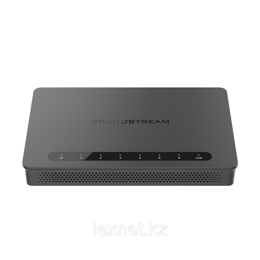 Маршрутизатор, Grandstream, GWN7002, 2x SFP, 4x GbE WAN/LAN, 1x PoE-In, 2x PoE-Out, VPN (530 Мбит/с), DPI, SDN, USB , встроенный л