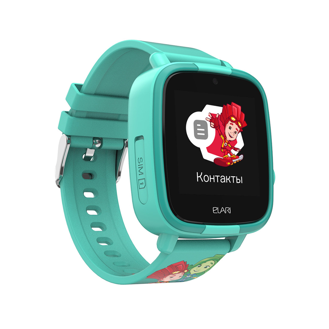 Смарт часы Elari FixiTime Fun Green, фото 1