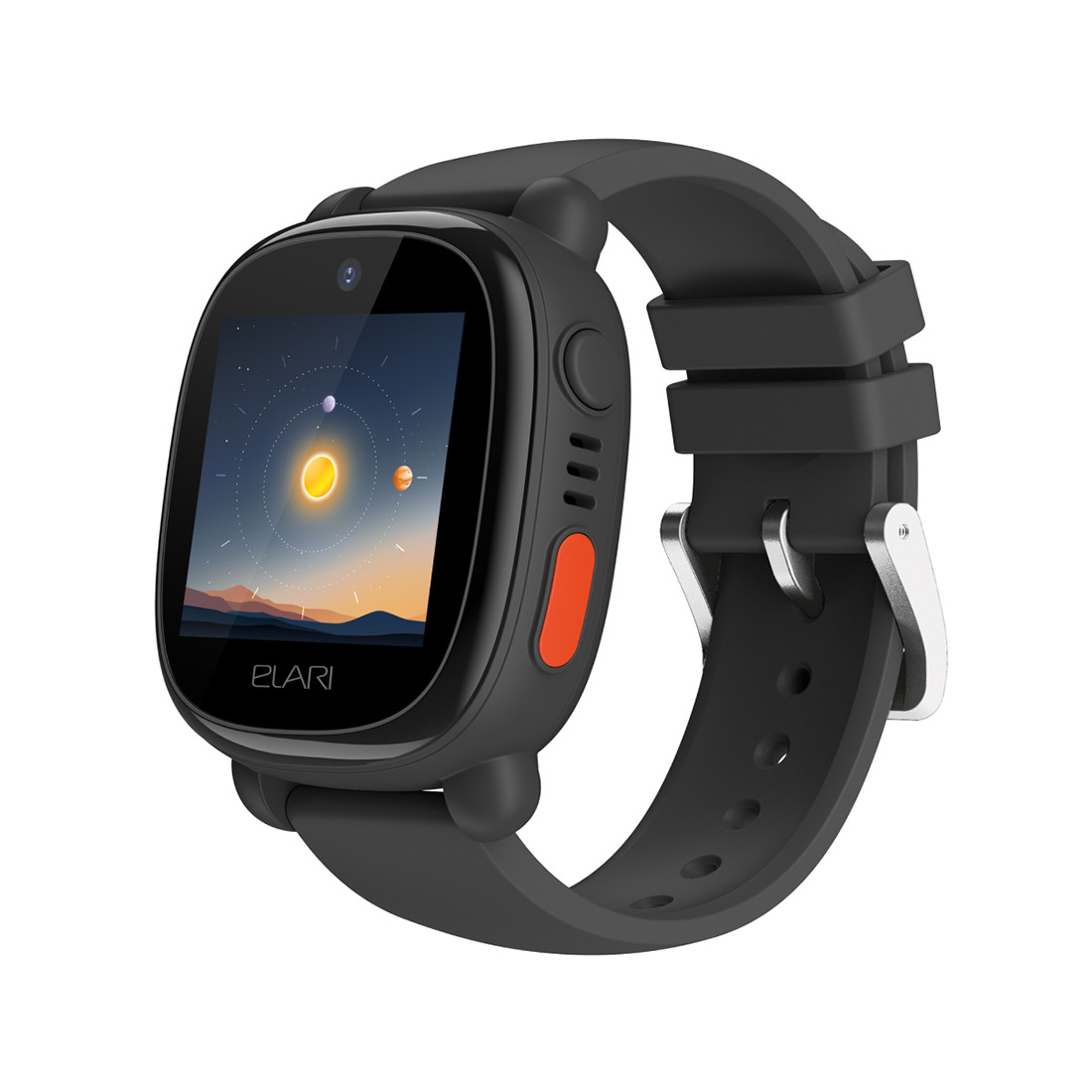 Детские смарт часы Elari 4G Lite Black, фото 1