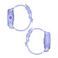 Детские смарт часы Elari 4G Wink Purple, фото 2