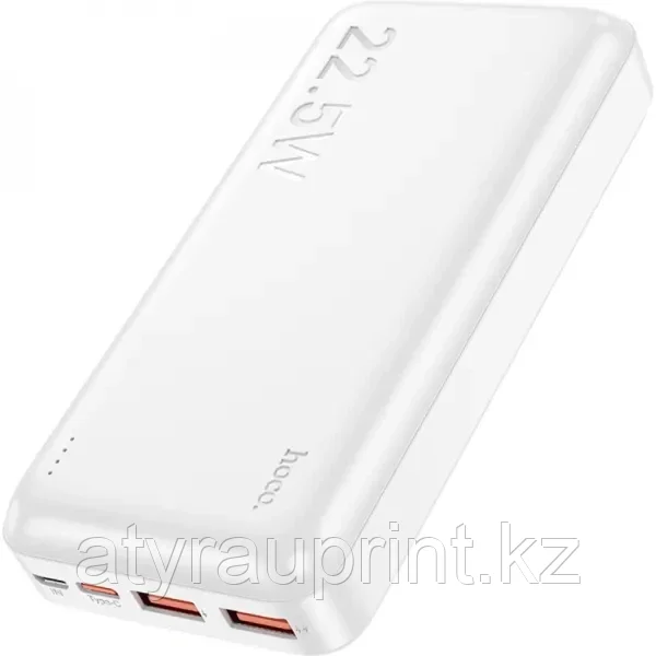 Аккумулятор универсальный Hoco J101A Astute 20000 mAh 22.5W White
