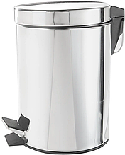 Урна педальная Palex 12л из нержавеющей стали, пр-во Турция