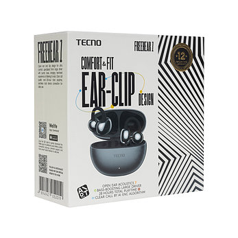 Наушники TECNO FreeHear 1 OW01 Grey, фото 4