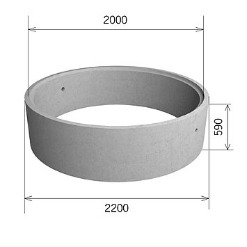 Стеновое кольцо КС 20-6, фото 1
