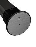 Shelbi STVA-4-WC-IP54-S Выдвижной-авто наст. розет. блок на 2 розетки, USB A+C, IP54, бесп. зар., серебро, фото 10