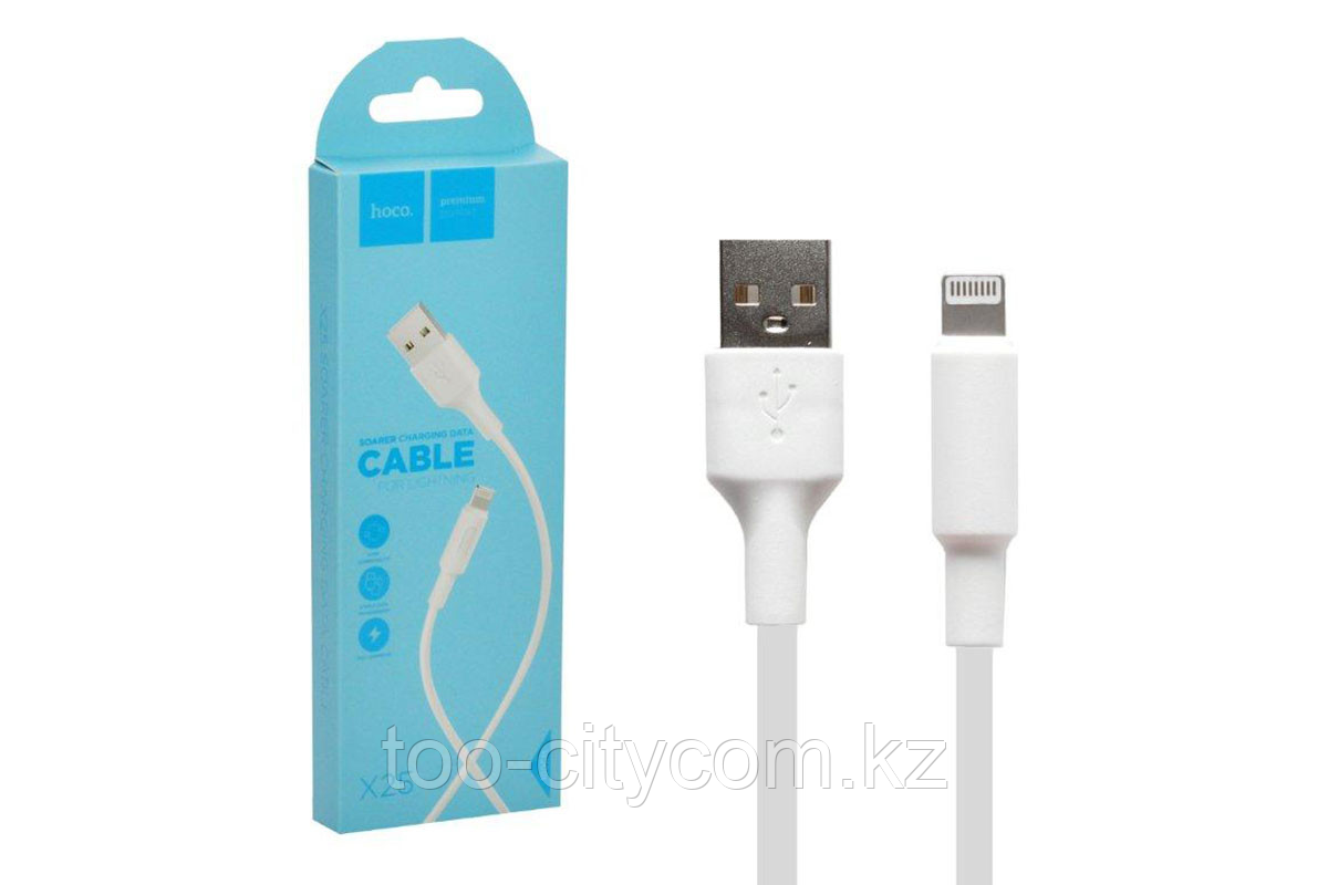 Hoco.accessory Lightning data cable, кабель USB to Lightning, 1m Арт.6029, фото 1