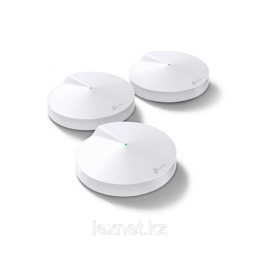 Маршрутизатор, TP-Link, Deco M9 Plus(3-pack), Wi-Fi 5, 2,4 ГГц/5 ГГц, 2 порта 10/100/1000M WAN/LAN, AC2200 Mesh Wi-Fi система для
