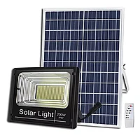 Прожектор с солнечной батареей 200 ватт LED. Прожектор Solar 200 Вт. Автономный прожектор светодиодный