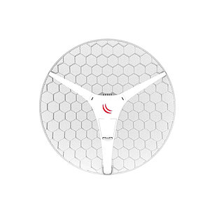 Точка доступа, MikroTik, RBLHGG-5acD-XL4pack, LHG XL 5 ac, 802.11a/n/ac, 5GHz, 27dBi, 1 порт 10/100/1000M, Passive PoE in, RouterO, фото 1