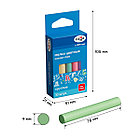 Мелки школьные Гамма, цветные, 10шт., мягкие, круглые, картон. упак., европодвес, фото 9