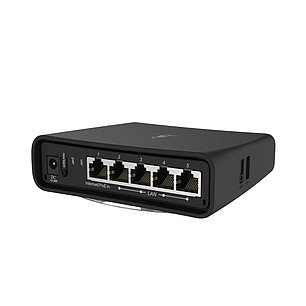 Беспроводной маршрутизатор, MikroTik, RBD52G-5HacD2HnD-TC, hAP ac?, 5 x Gbit LAN, 2 PoE-IN Passive PoE, 802.11a/b/g/n/ac, AС1200,, фото 1