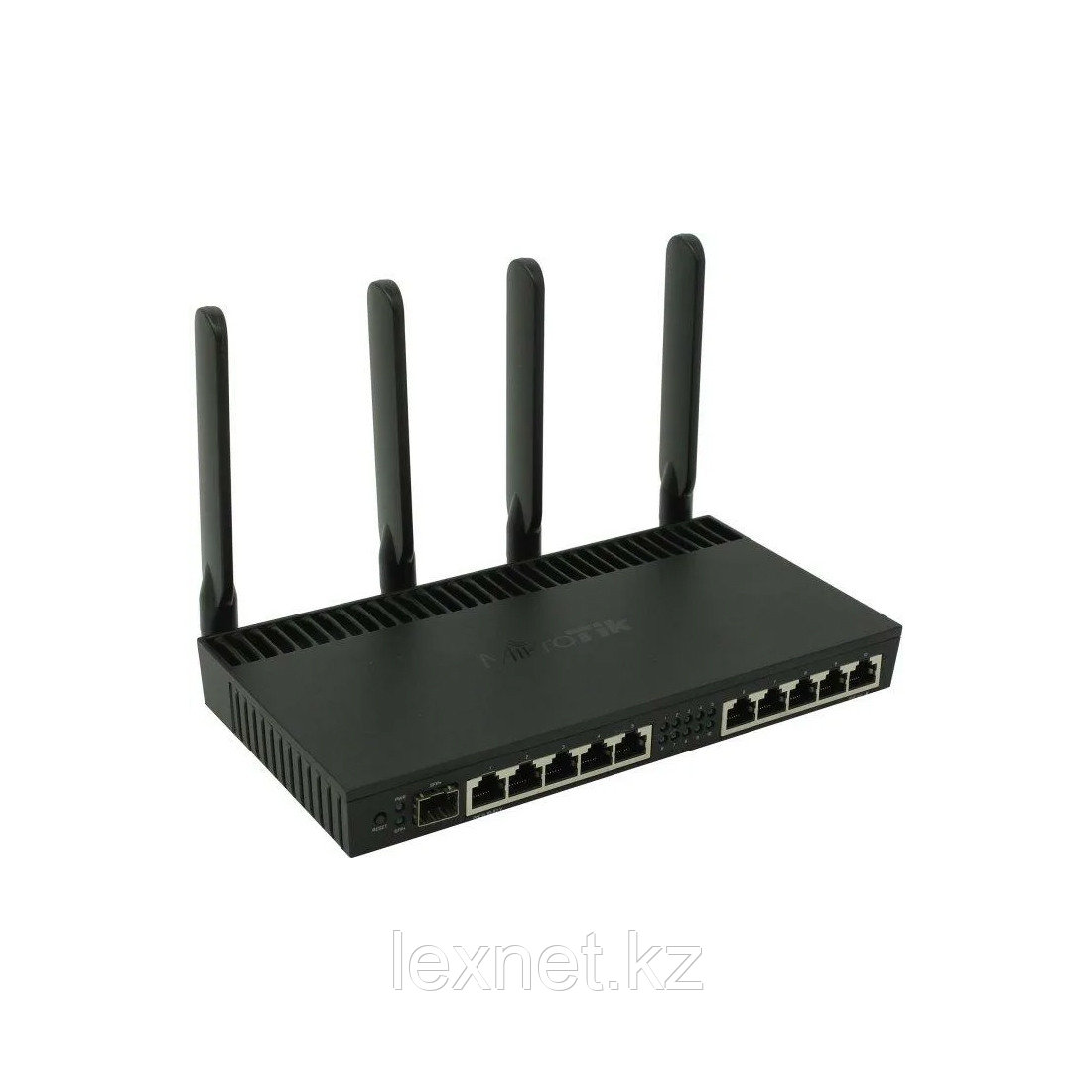 Беспроводная точка доступа, MikroTik, RB4011iGS+5HacQ2HnD-IN, RouterBOARD, 10xGbit LAN, PoE-IN Passive PoE, PoE-out Ether10 Passiv