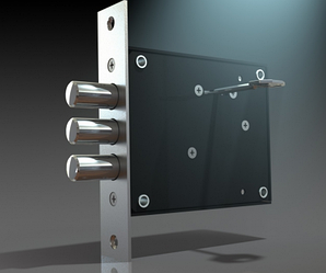 Врезной замок - Барьер-Премьер 85 правый