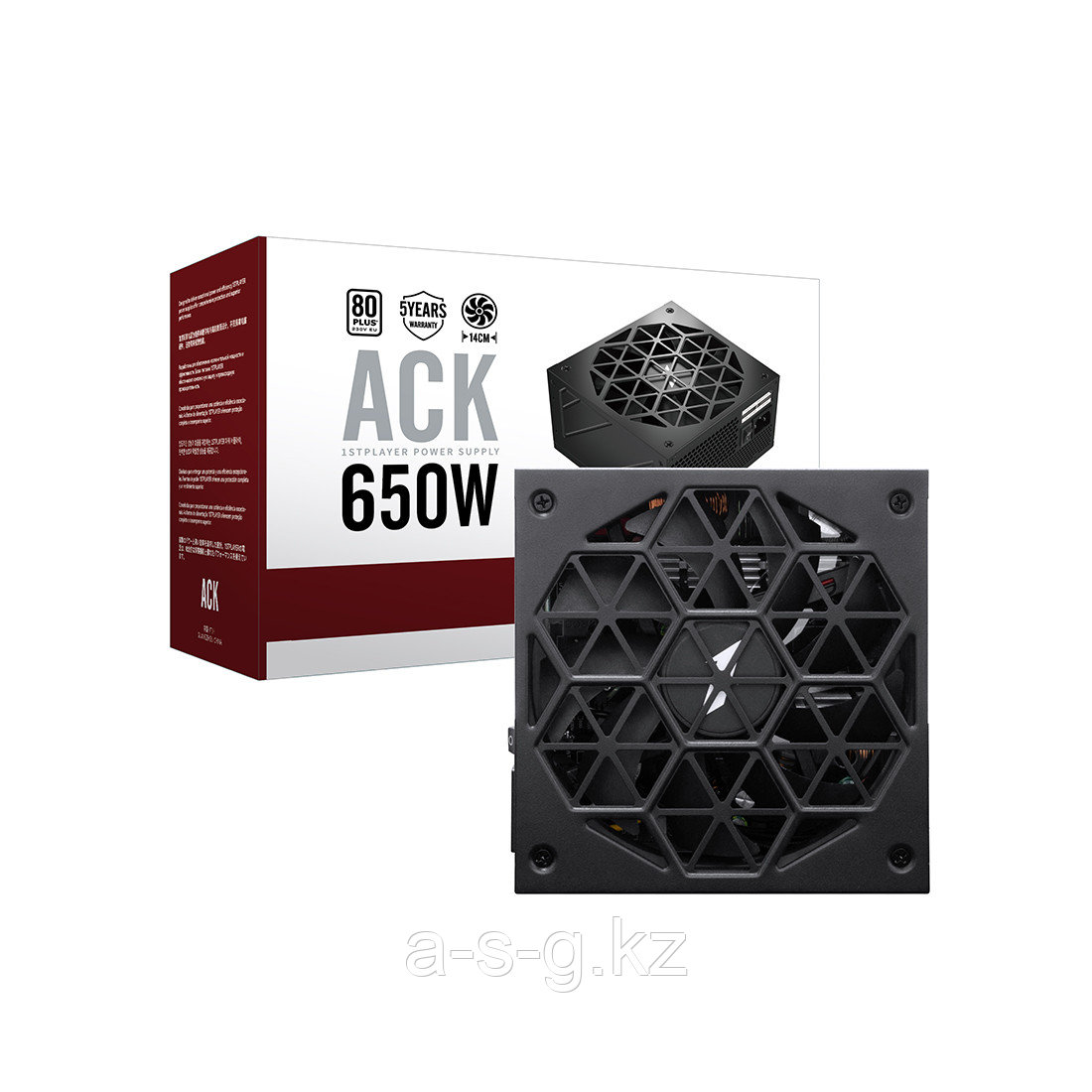 Блок питания 1STPLAYER HA 650W BK