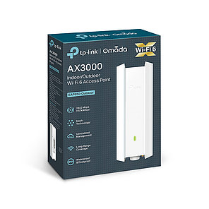 Wi-Fi точка доступа, TP-Link, EAP650-Outdoor, IEEE 802.11a/b/g/n/ac/ax, AX3000, 1 гигабитный порт Ethernet RJ45 (с поддержкой PoE, фото 4