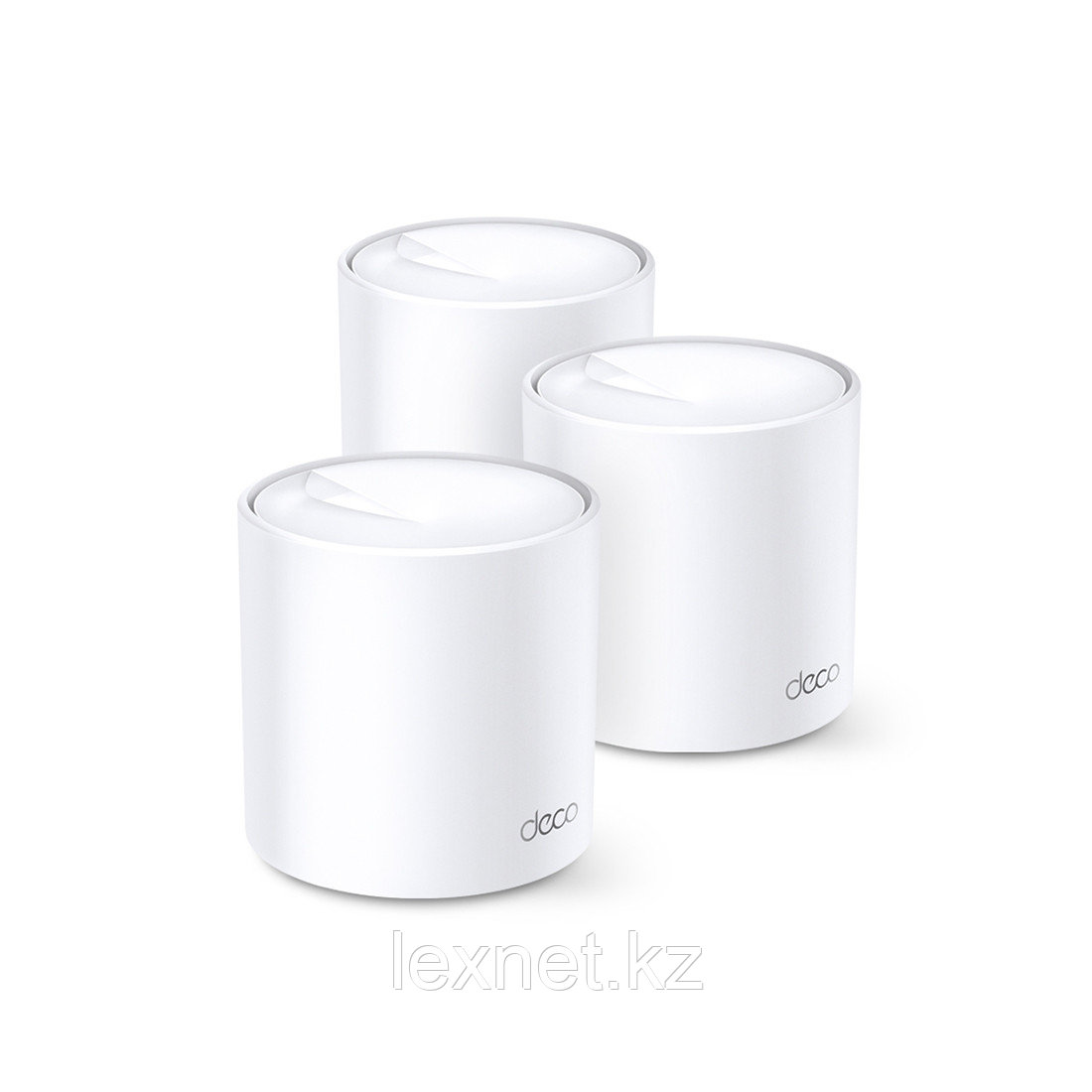 Беспроводная MESH-система Wi-Fi, TP-Link, Deco X10(3-pack), Wi-Fi 6, 802.11a/b/g/n/ac/ax, 2,4 ГГц/5 ГГц, AX1500, 2 гигабитных порт