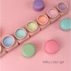 Моделирующий гель Galaxy Milky color gel №04, 20г, фото 7