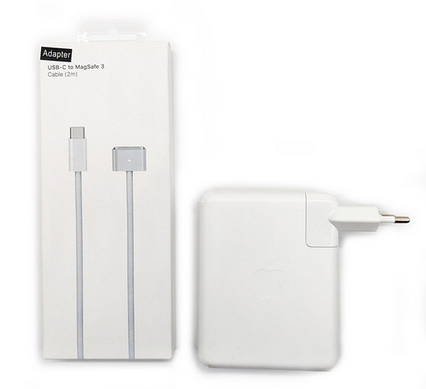 Блок питания для ноутбука Apple MacBook Pro/Air, 140w, Magsafe 3 - USB Type C