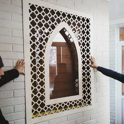 Резные решетки / накладки на оконные проемы на заказ