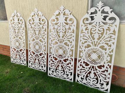 Резные решетки / перегородки из фанеры 4 мм, с покраской на заказ