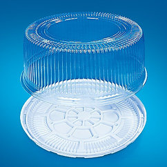 Тортница ПР-Т-72 Дно наруж ПЭТ  (100шт. в коробке).