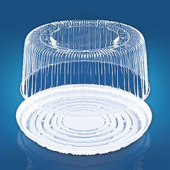 Тортница ПР-Т-265 Крышка низкая ПЭТ  (100шт. в коробке)