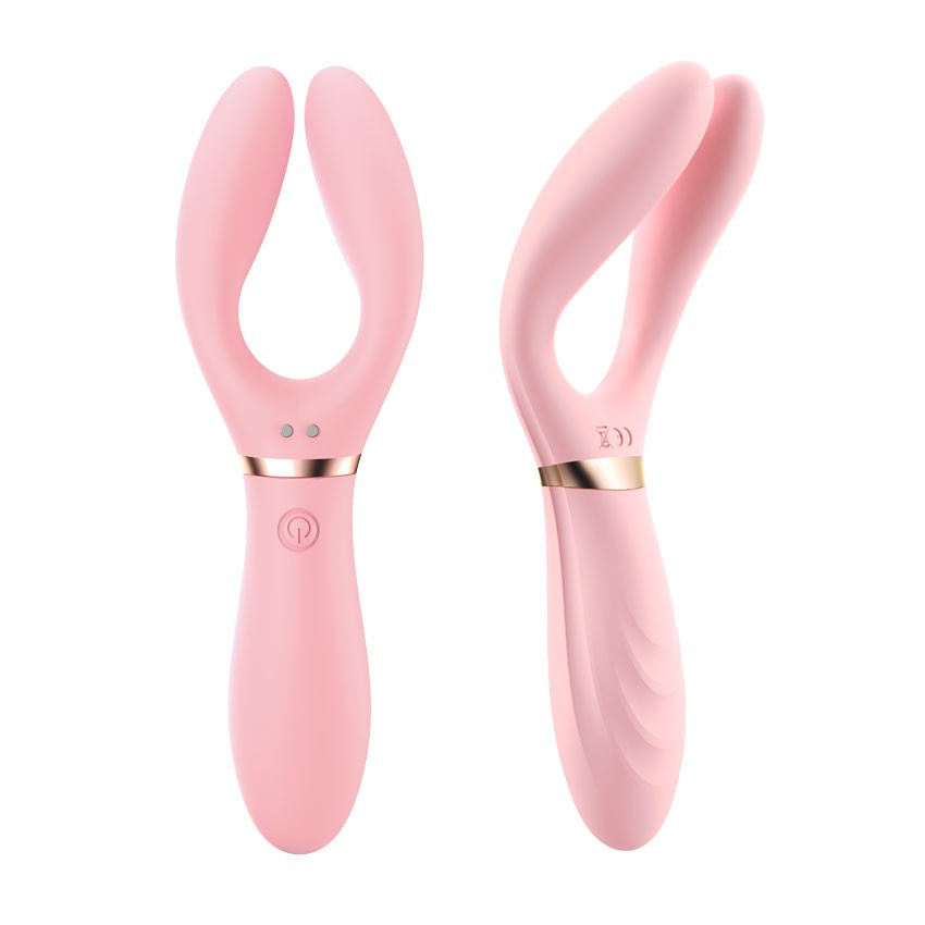 Перезаряжаемый вибромассажер, 10 режимов вибрации, L 182 мм, силикон, фото 1