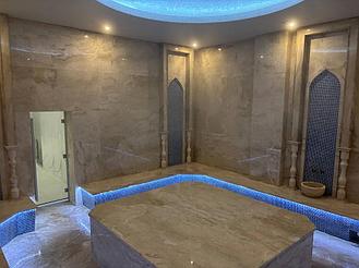 Lavarium банный комплекс и ресторан, Астана

Список выполненных работ: 
Разработка проекта турецкой парной с зоной пилинга и массажа
Поставка оборудования, мебели и отделочного материала для хамама
Монтаж мрамора, мозаики, освещения и оборудован