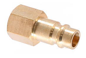 Переходник "папа" быстросъемный - резьба F1/4", латунь NORDBERG NPM32B
