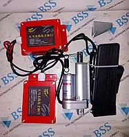 Беспроводная электронная система (блютуз) дроссельной заслонки кабины крановщика (педаль газа крановщика) автокрана XCMG.